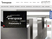 Tablet Screenshot of everspace.pl